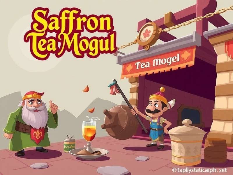 Saffron Tea Mogul Game Cover